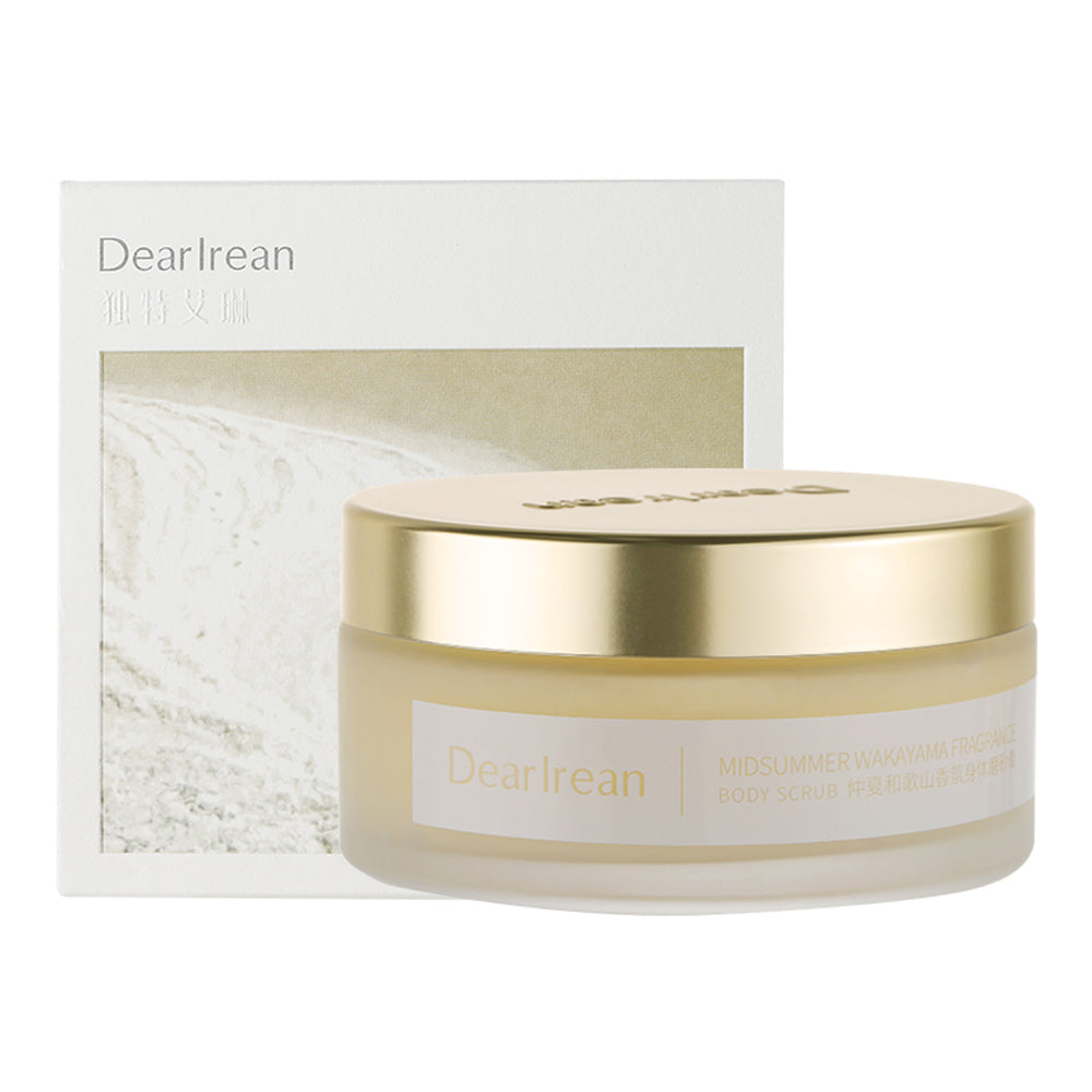 DearIrean Midsummer Wakayama Fragrance Body Scrub 225g Glass Jar