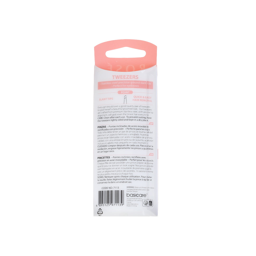 Rose Slant Tweezers