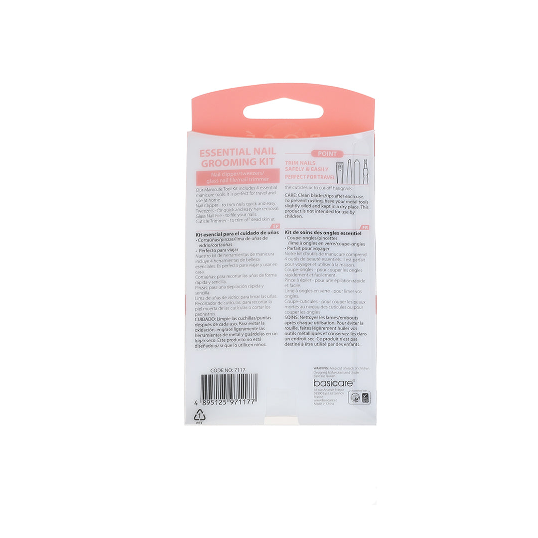 Rose Essential Nail Grooming Kit 4 Tools