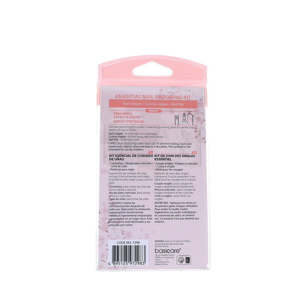 Rose Essential Nail Grooming Kit 3 Tools