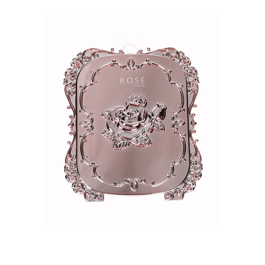 Rose Compact Foldable Mirror Small