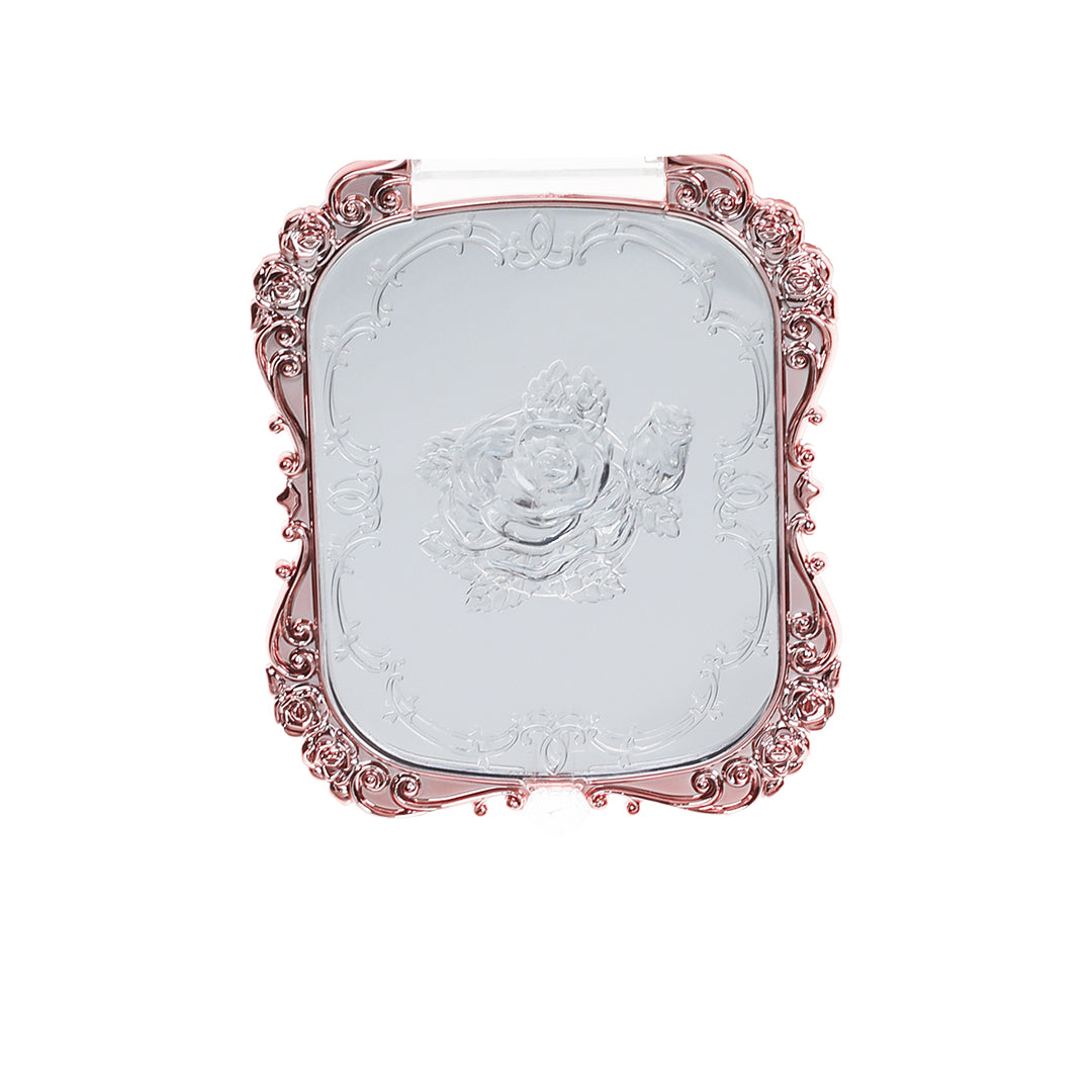 Rose Compact Foldable Mirror Small
