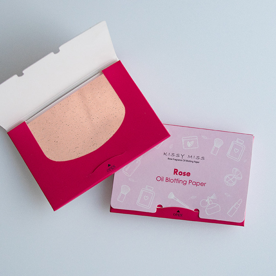Kiss Miss Rose Fragrance Oil Blotting Paper