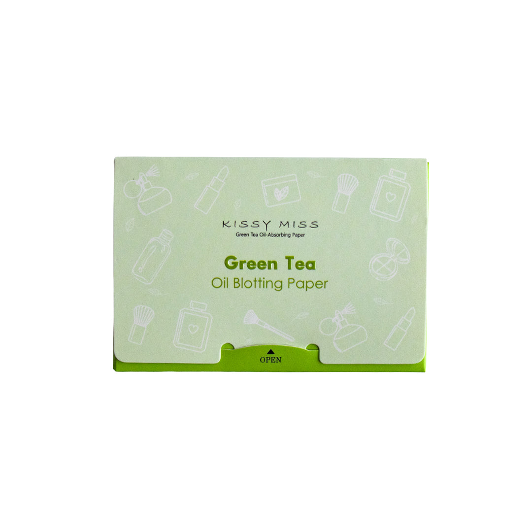 Kiss Miss Green Tea Oil-Absorbing Paper