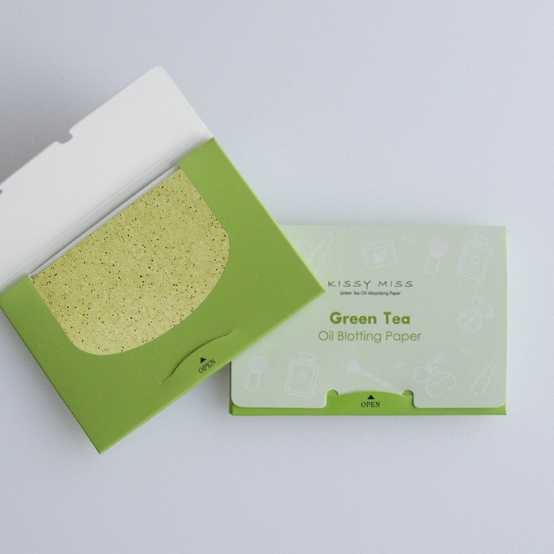 Kiss Miss Green Tea Oil-Absorbing Paper