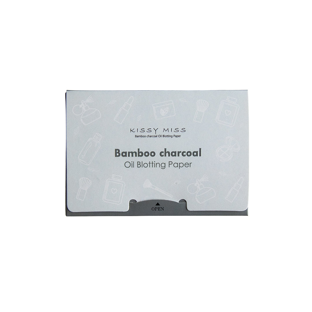 Kiss Miss Bamboo Charcoal Oil Blotting Paper