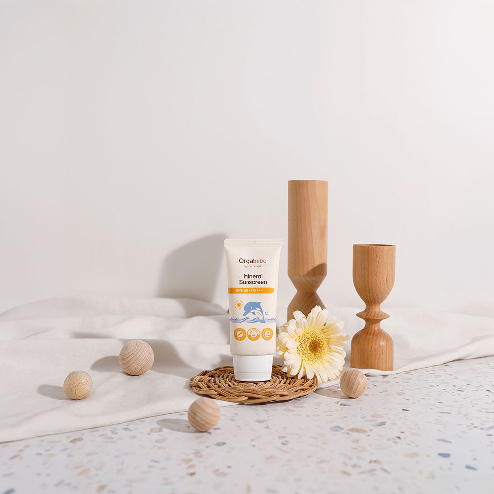 Orgabebe Mineral Sunscreen Spf50 Pa+++ 50g