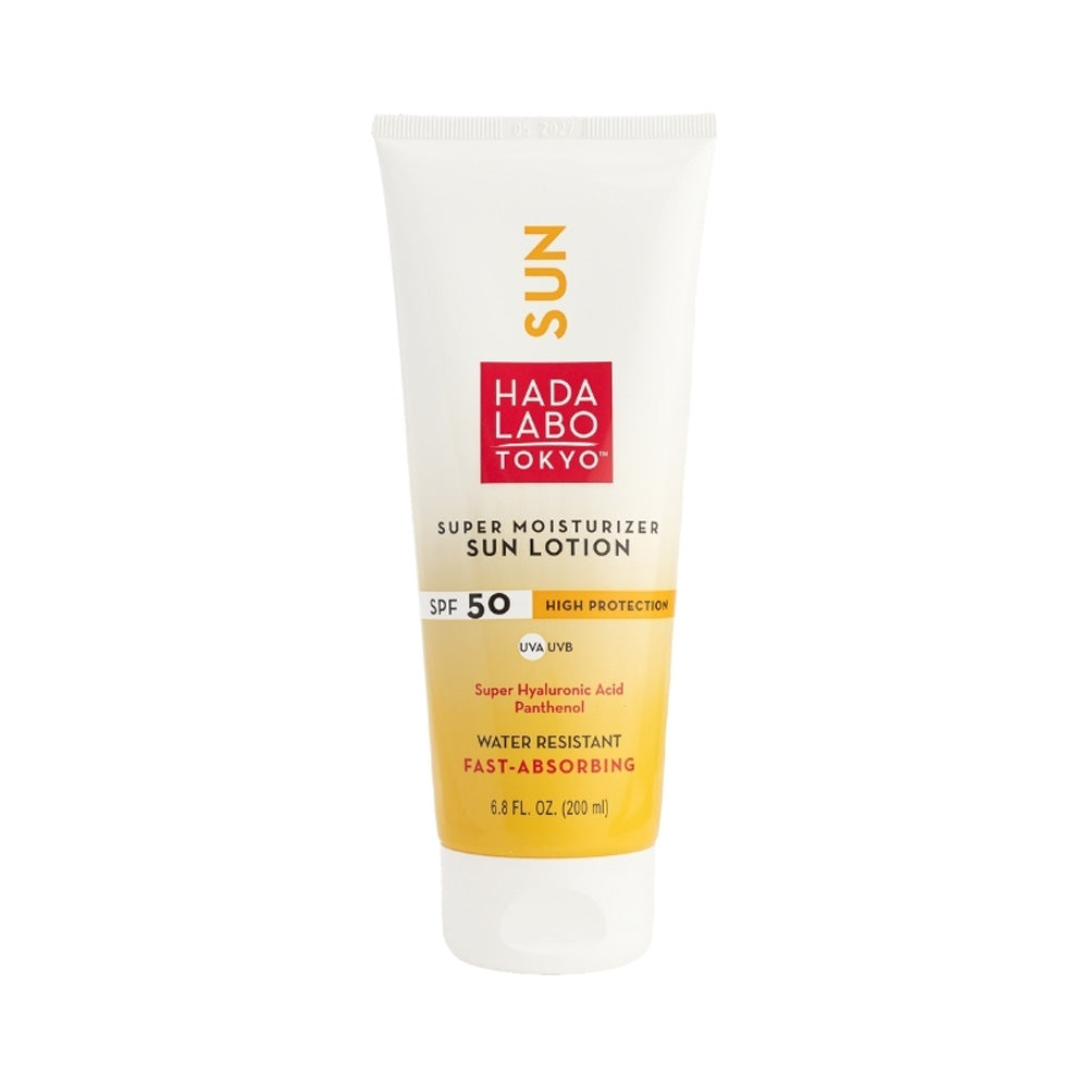 Hada Labo Tokyo Super Moisturizing Sun Lotion SPF50+ Fast Absorbing 200ml