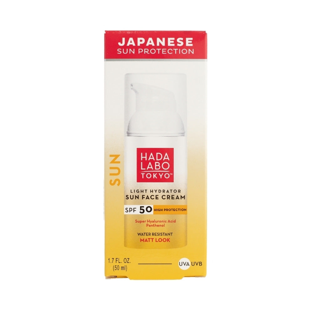 Hada Labo Tokyo Light Hydrator Sun Face Cream SPF50+ Matt Look 50ml