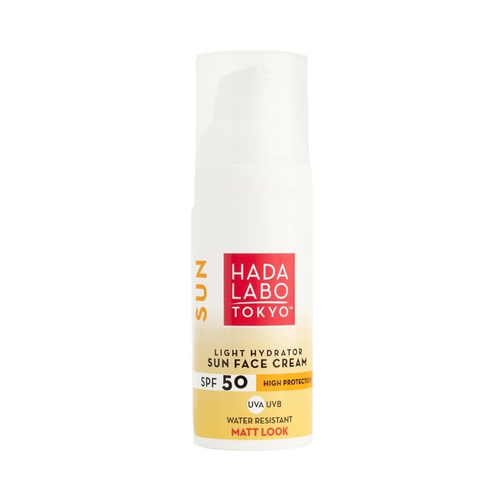 Hada Labo Tokyo Light Hydrator Sun Face Cream SPF50+ Matt Look 50ml