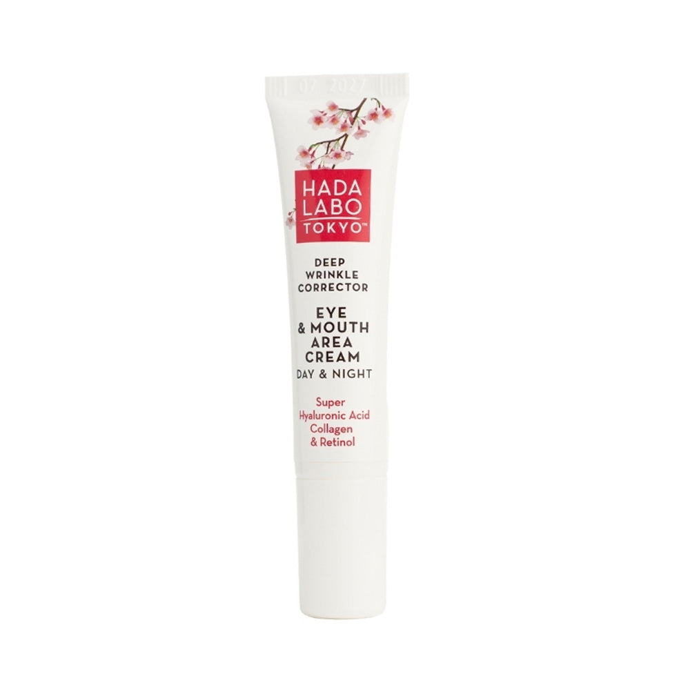 Hada Labo Tokyo Deep Wrinkle Corrector Eye & Mouth Area Cream 15ml