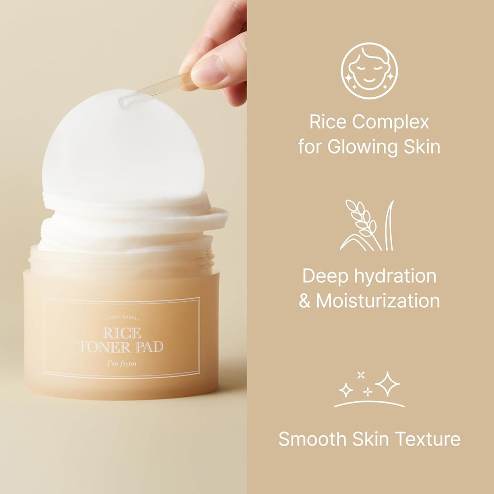 Im from Rice Toner Pad 140 mL 60 ea