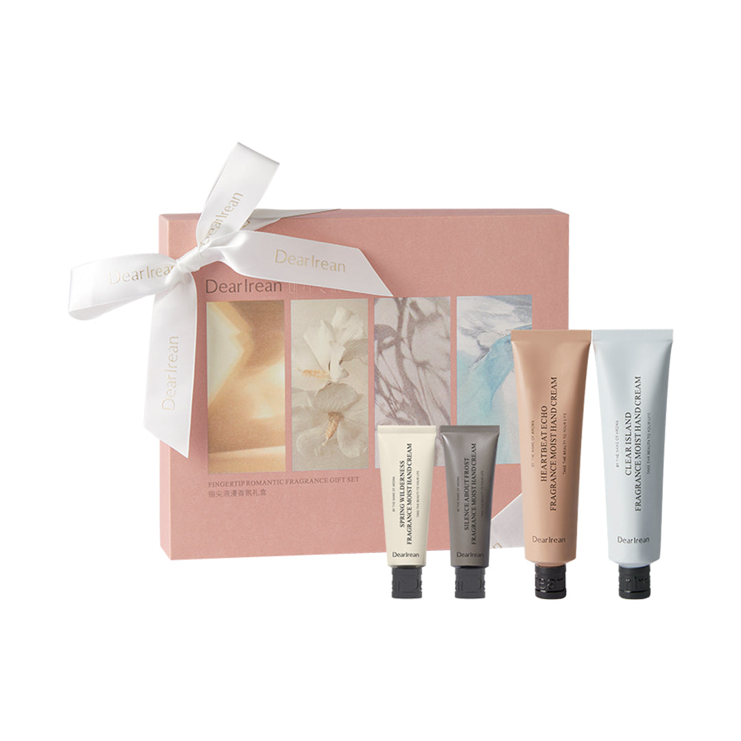 Dearirean Fingertip Soft Fragrance Gift Set (35Ml*2+10Ml*2)Heartbeat Echo & Clear Island