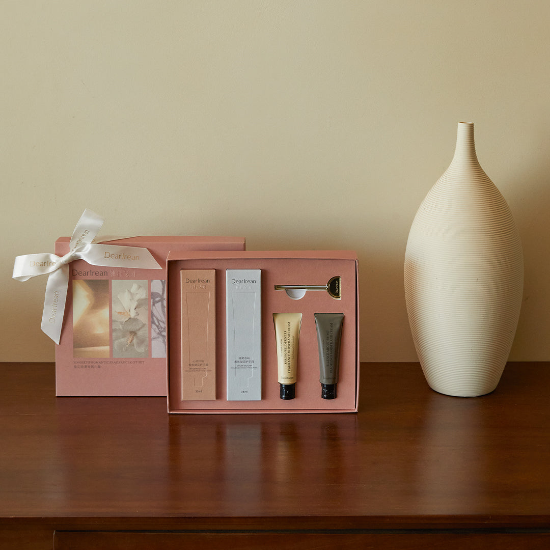 Dearirean Fingertip Soft Fragrance Gift Set (35Ml*2+10Ml*2)Heartbeat Echo & Clear Island