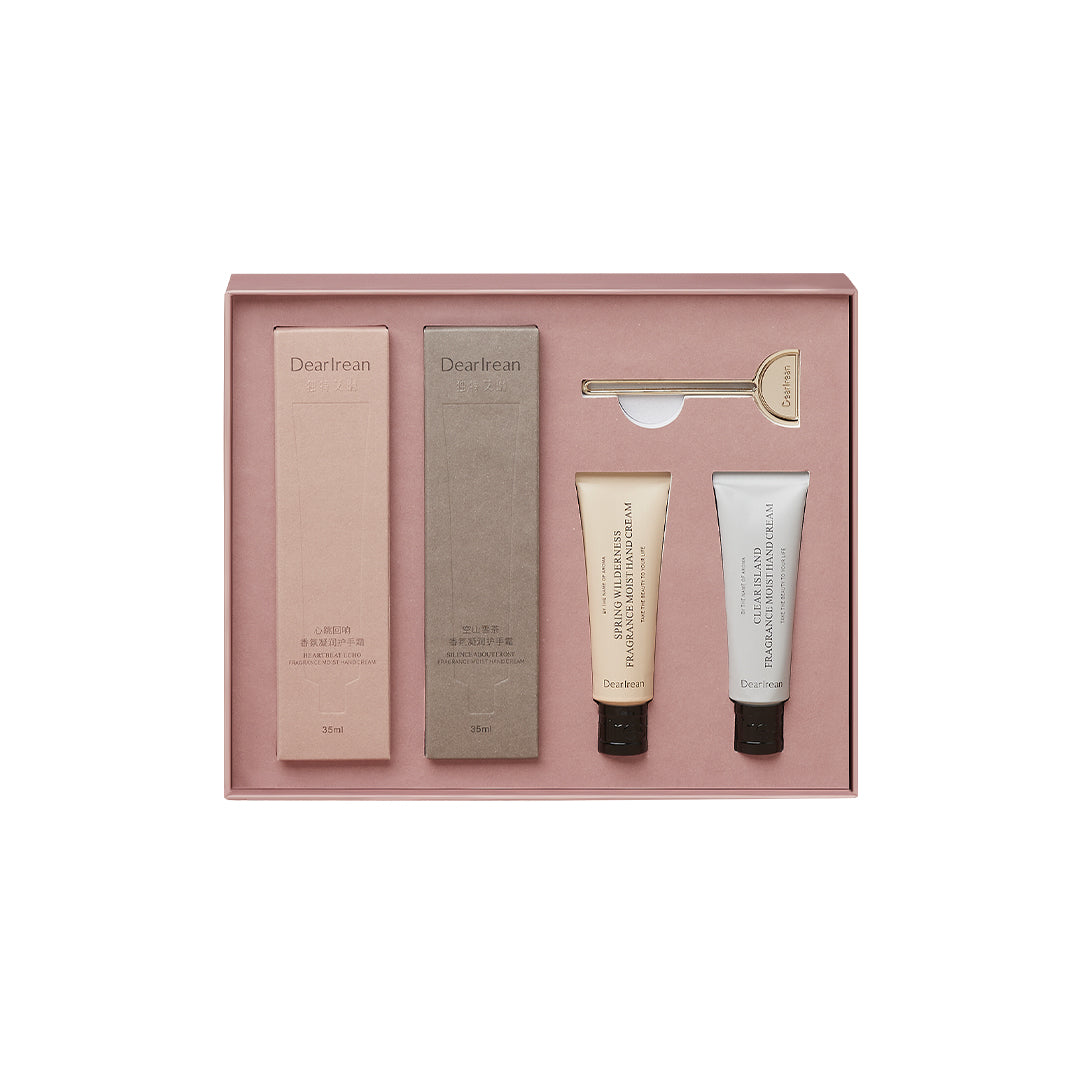 Dearirean Fingertip Soft Fragrance Gift Set (35Ml*2+10Ml*2)Heartbeat Echo & Silence About Frost