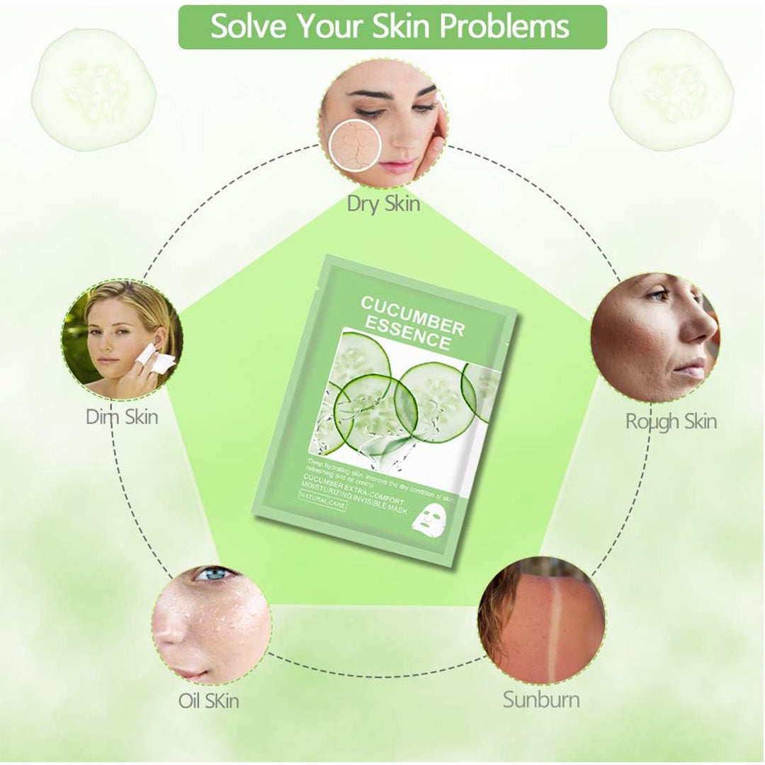 Koec Palnour Cucumber Extra-Comfort Moisturizing Invisible Mask