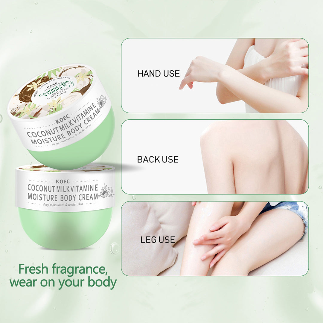 Koec Coconut Milk Vitamin E Moisture Body Cream
