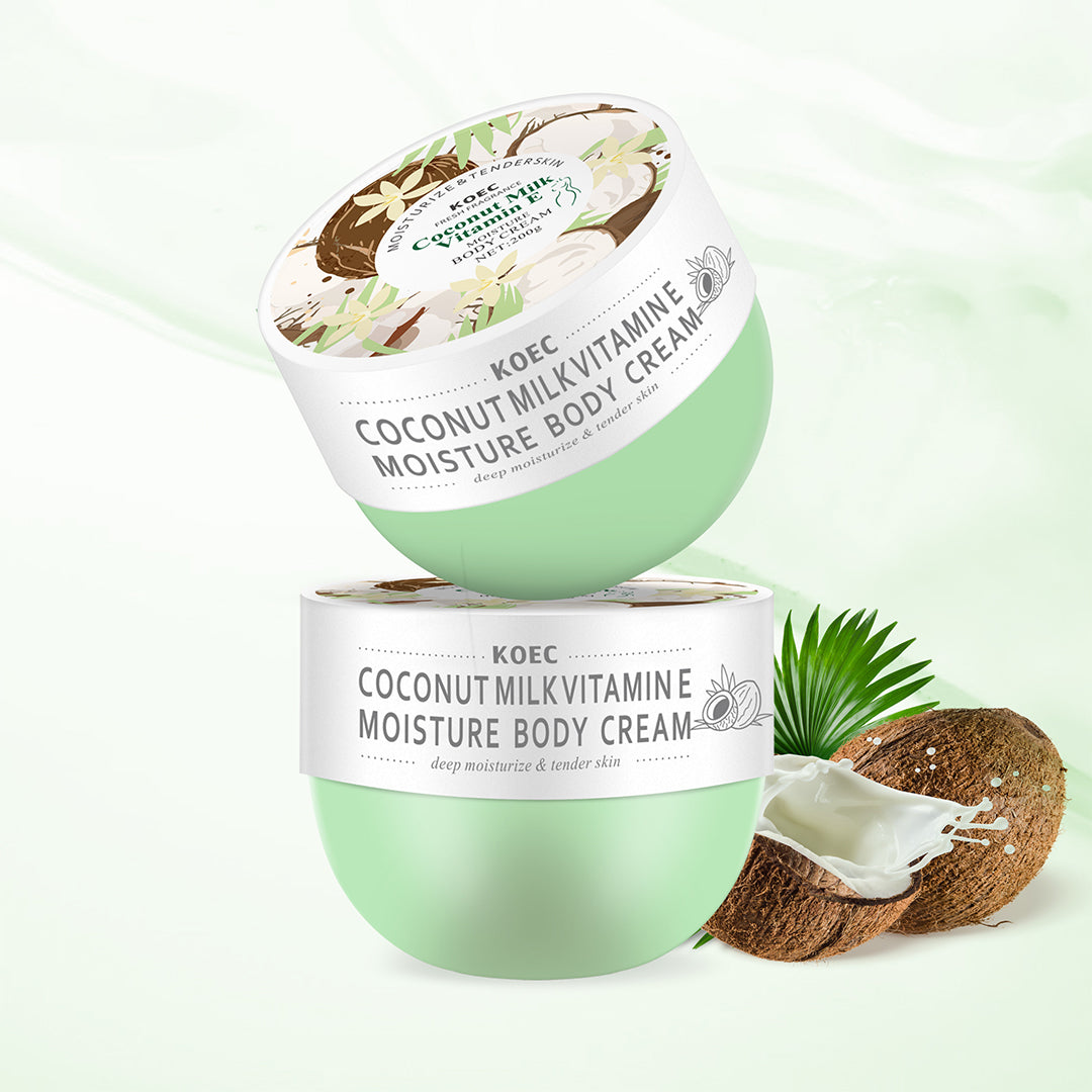 Koec Coconut Milk Vitamin E Moisture Body Cream