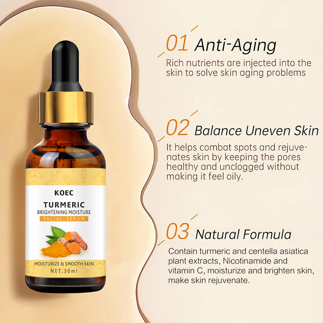 Koec Turmeric Brightening Moisture Facial Serum