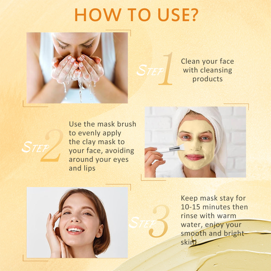 Koec Turmeric Vitamin C Deep Clean Brightening Clay Mask