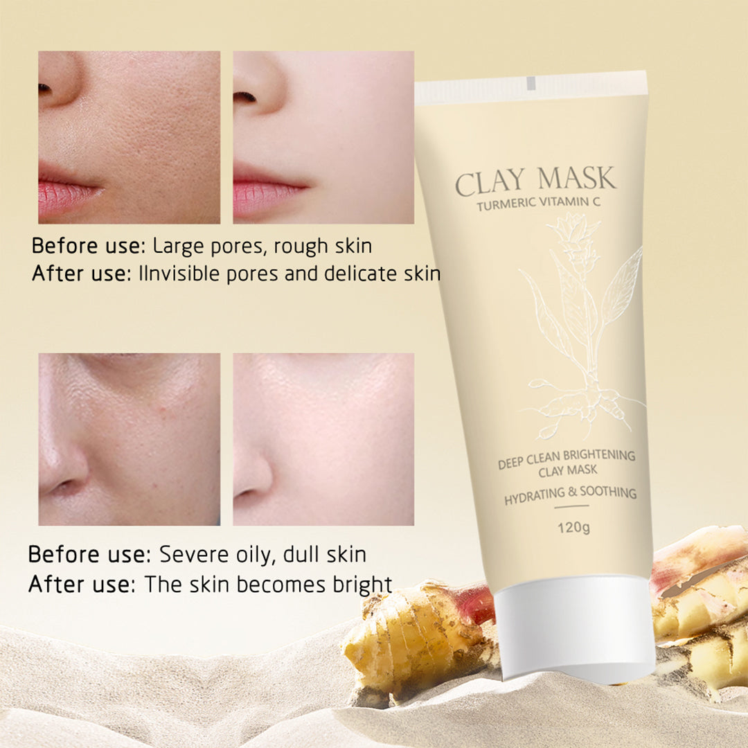 Koec Turmeric Vitamin C Deep Clean Brightening Clay Mask