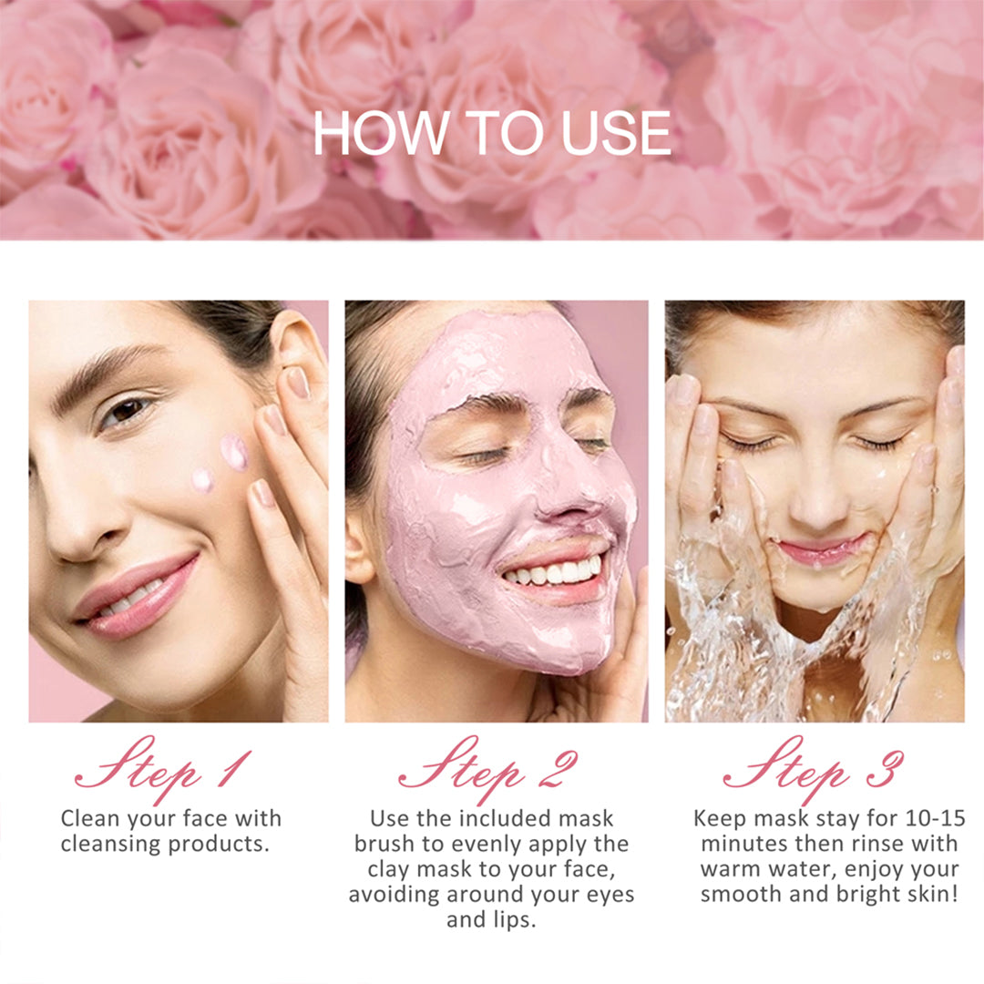 Koec Rose Niacinamide Deep Clean Hydrating Claymask