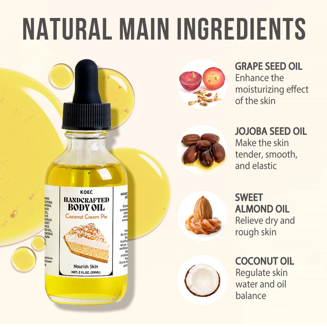 Koec Handcrafted Body Oil (Vanilla Sandalwood)