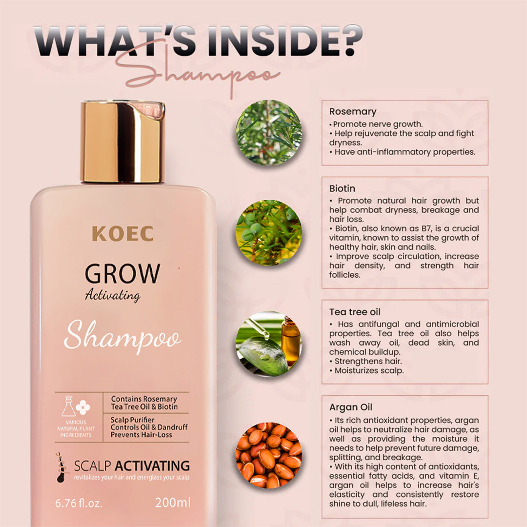 Koec Scalp Growth Activating Shampoo