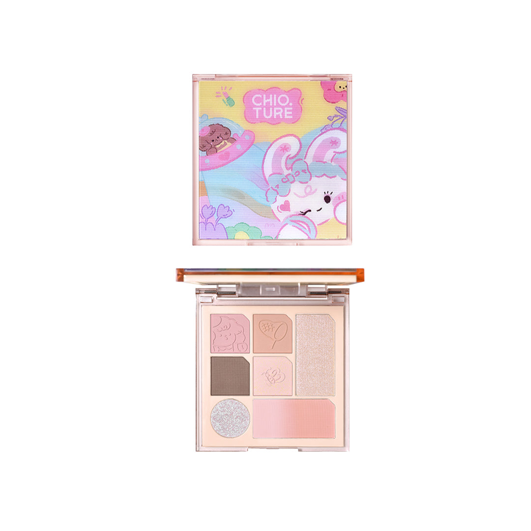 Chioture Multi-Color Eyeshadow Palette 06