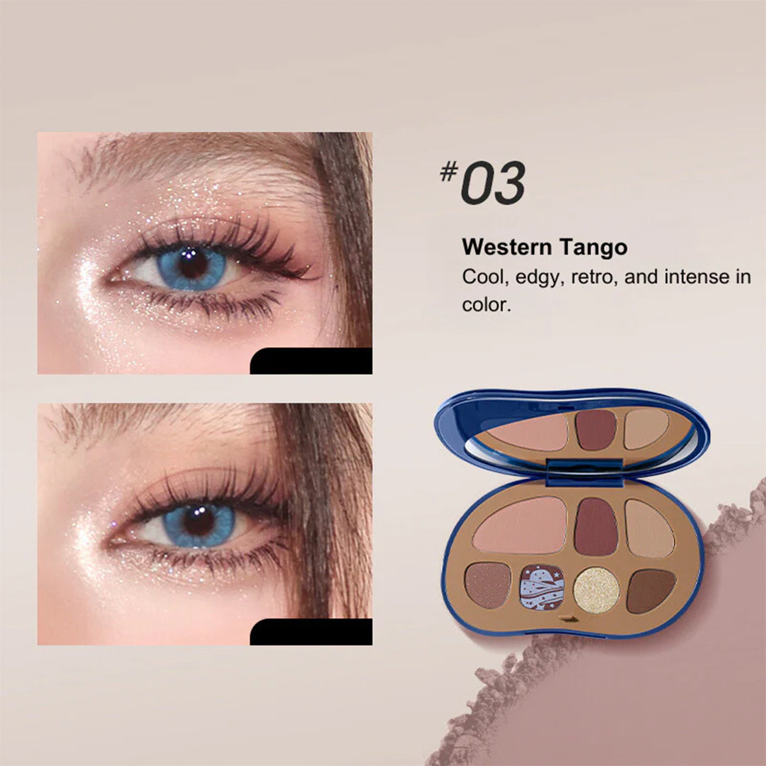 Chioture Multi-Color Eyeshadow Palette 03