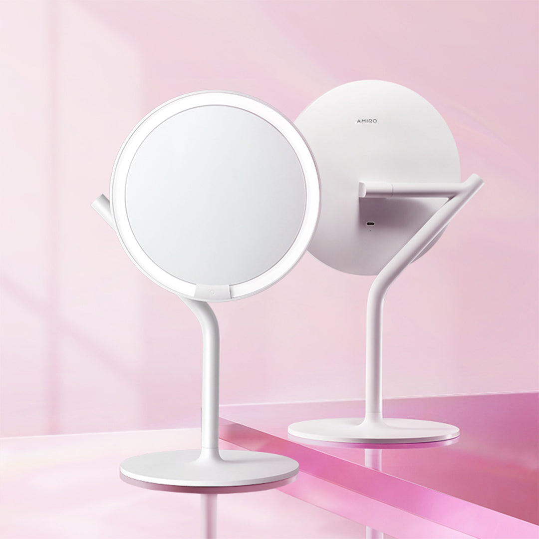 Amiro Hd Nikko Mini Smart Mirror 2.0- White