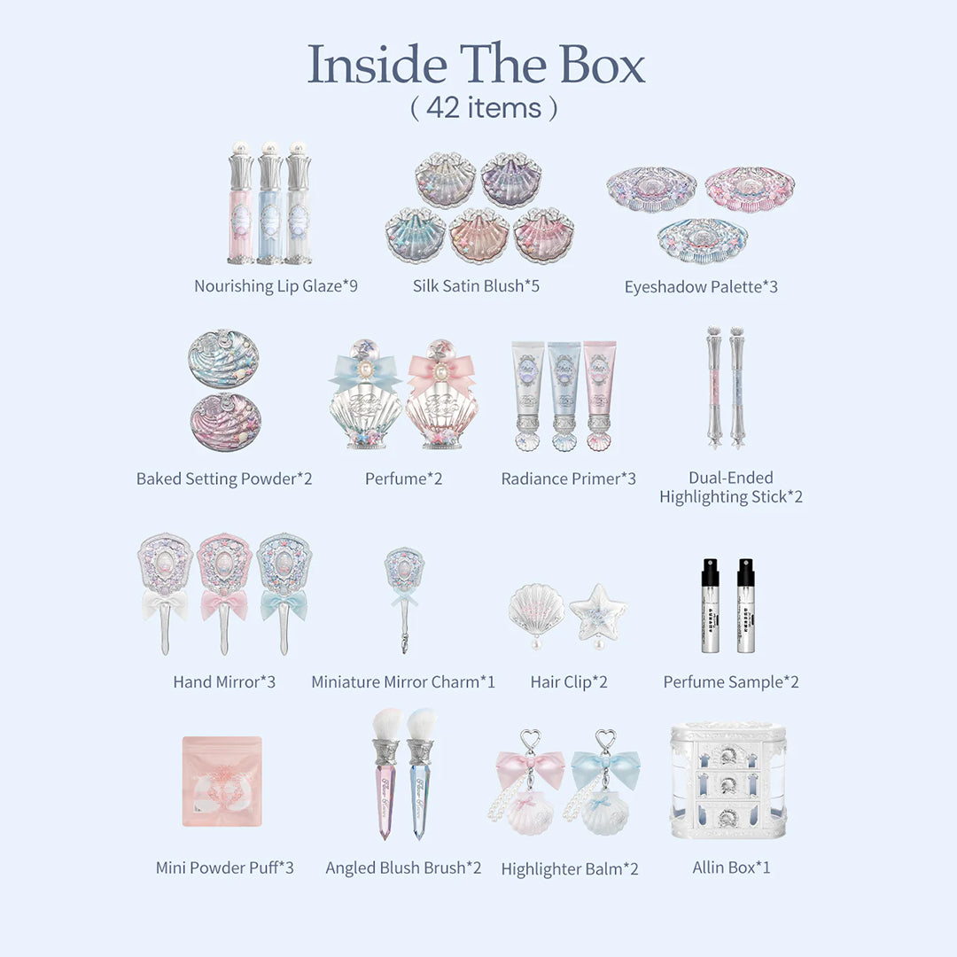Flower Knows Shell'S Jewel Collection All-In Gift Set (Without Perfume)
