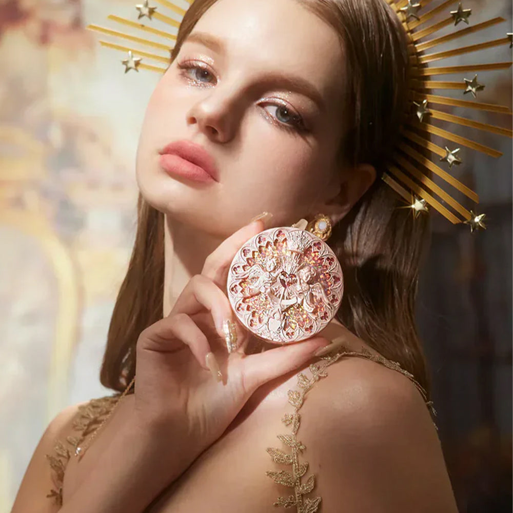 Flower Knows Little Angel Collection Embossed Highlighter  L02 Paradise Lost