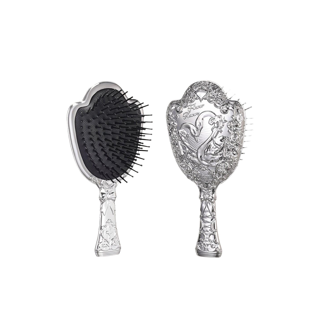 Flower Knows Swan Ballet Series Paddle Hair Brush 056.7G