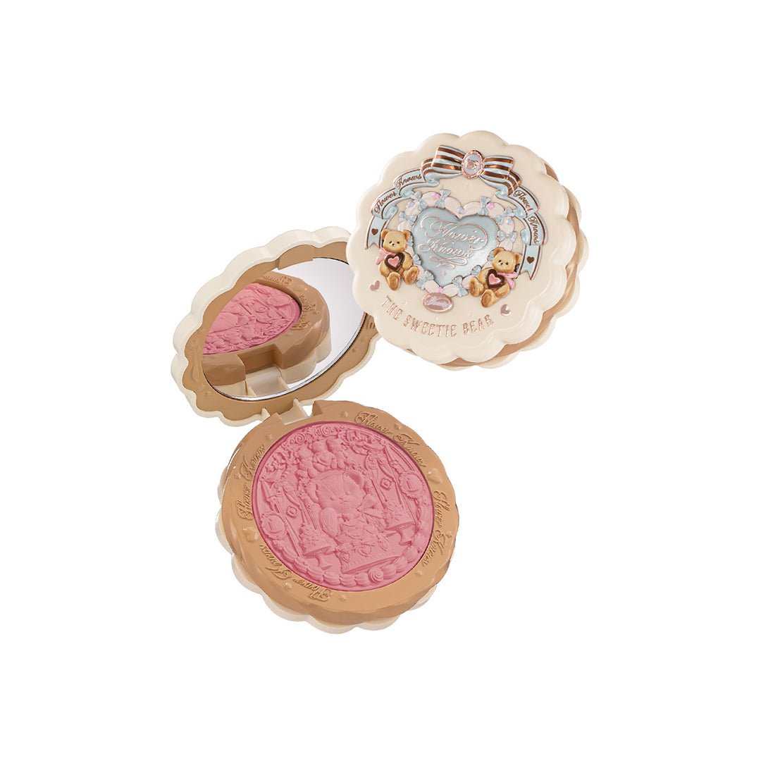 Flower Knows The Sweetie Bear Collection Silk Satin Blush