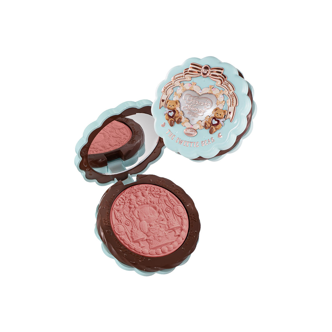Flower Knows The Sweetie Bear Collection Silk Satin Blush