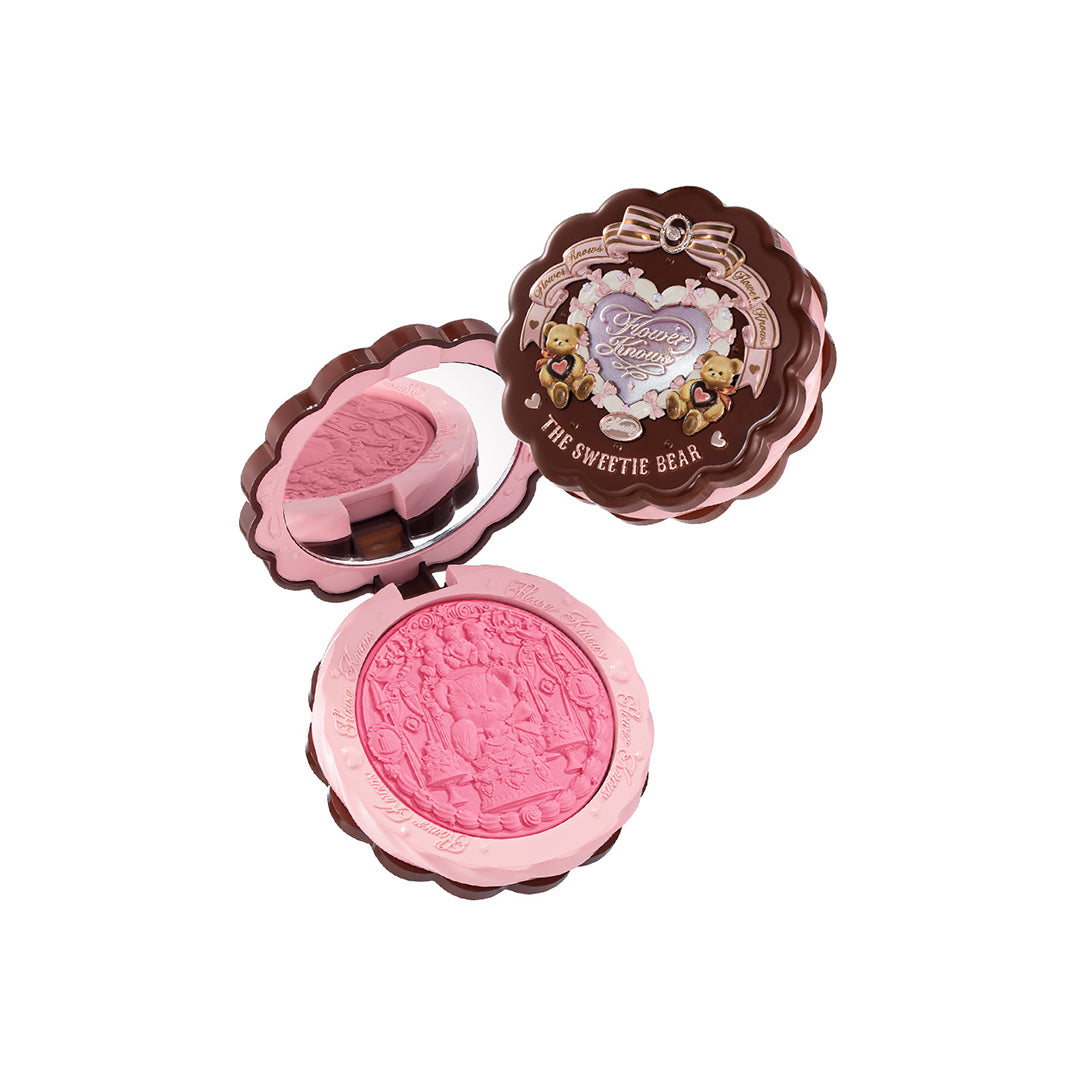 Flower Knows The Sweetie Bear Collection Silk Satin Blush