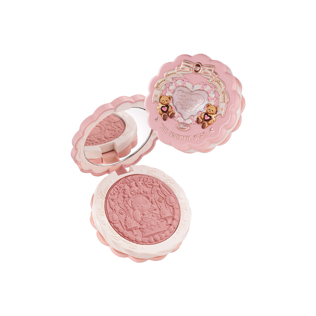 Flower Knows The Sweetie Bear Collection Silk Satin Blush