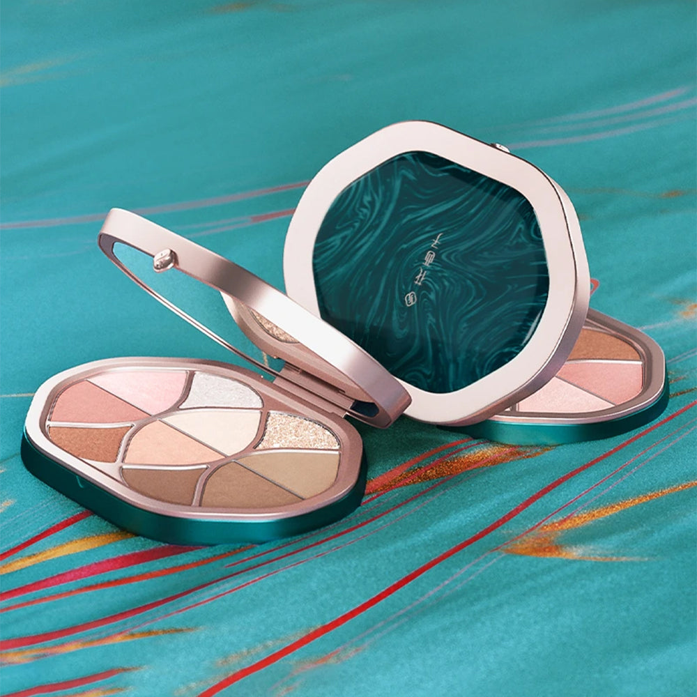 Florasis Flowery Color Eyeshadow Palette - 8 gms