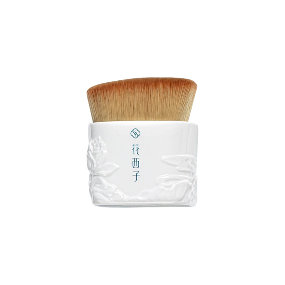 Florasis Snow-white Ceramic Traceless Foundation Brush - 330 gms