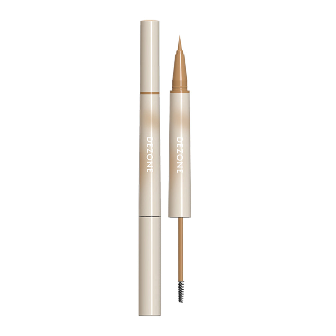 Dezone Dual Head Liquid Eyebrow& Mascara H10 Light Brown