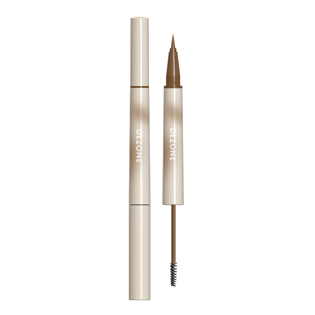 Dezone Dual Head Liquid Eyebrow& Mascara H11 Dark Brown