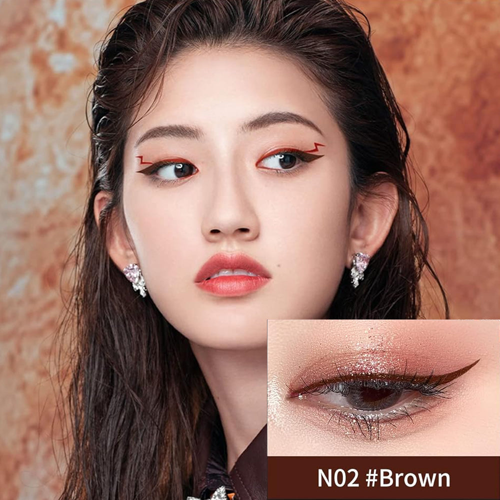 Colorkey Collage Small Silver Tube Colored Eyeliner N02