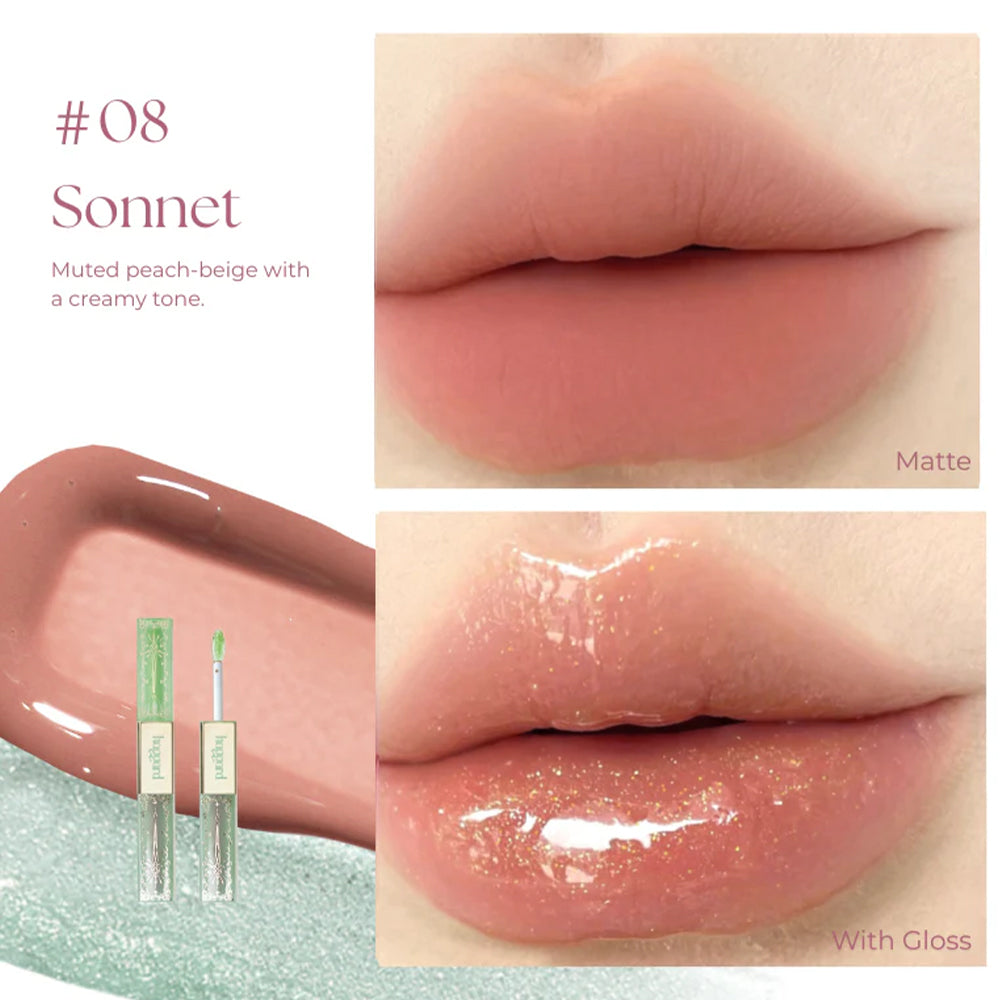 Haggard Scepter Double Headed Lip Gloss #08 Sonnet