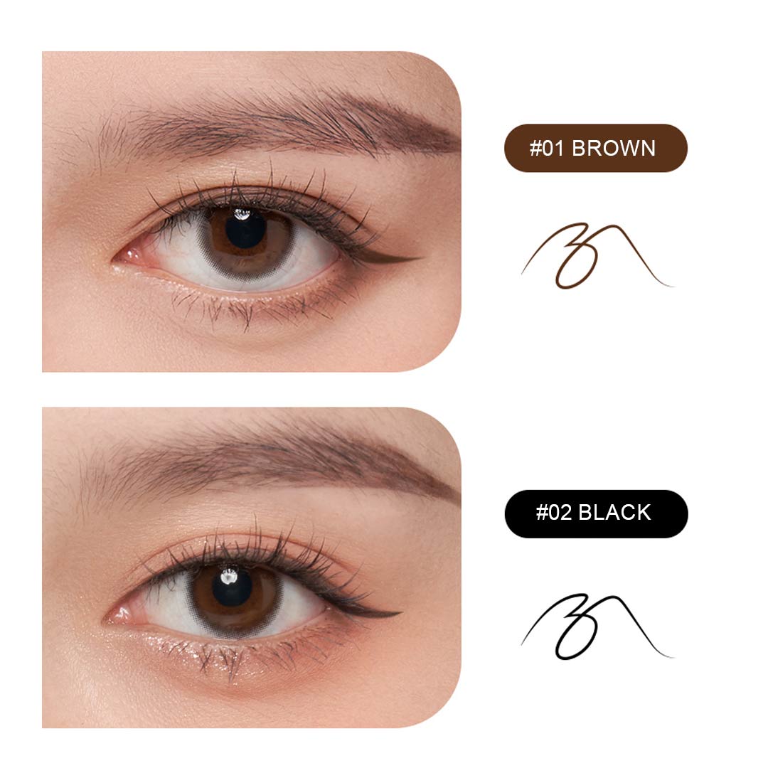Babrea  Soft Precision Eyeliner 02 Black 0.6G