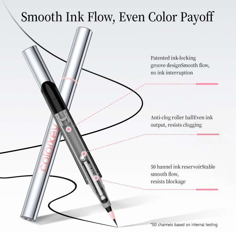Colorkey Ultra Fine Smooth Liquid Eyeliner 01