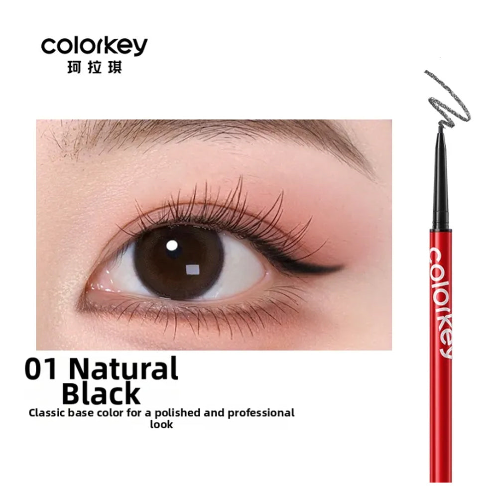 Colorkey Smooth Fine Eyeliner Gel Pencil 01