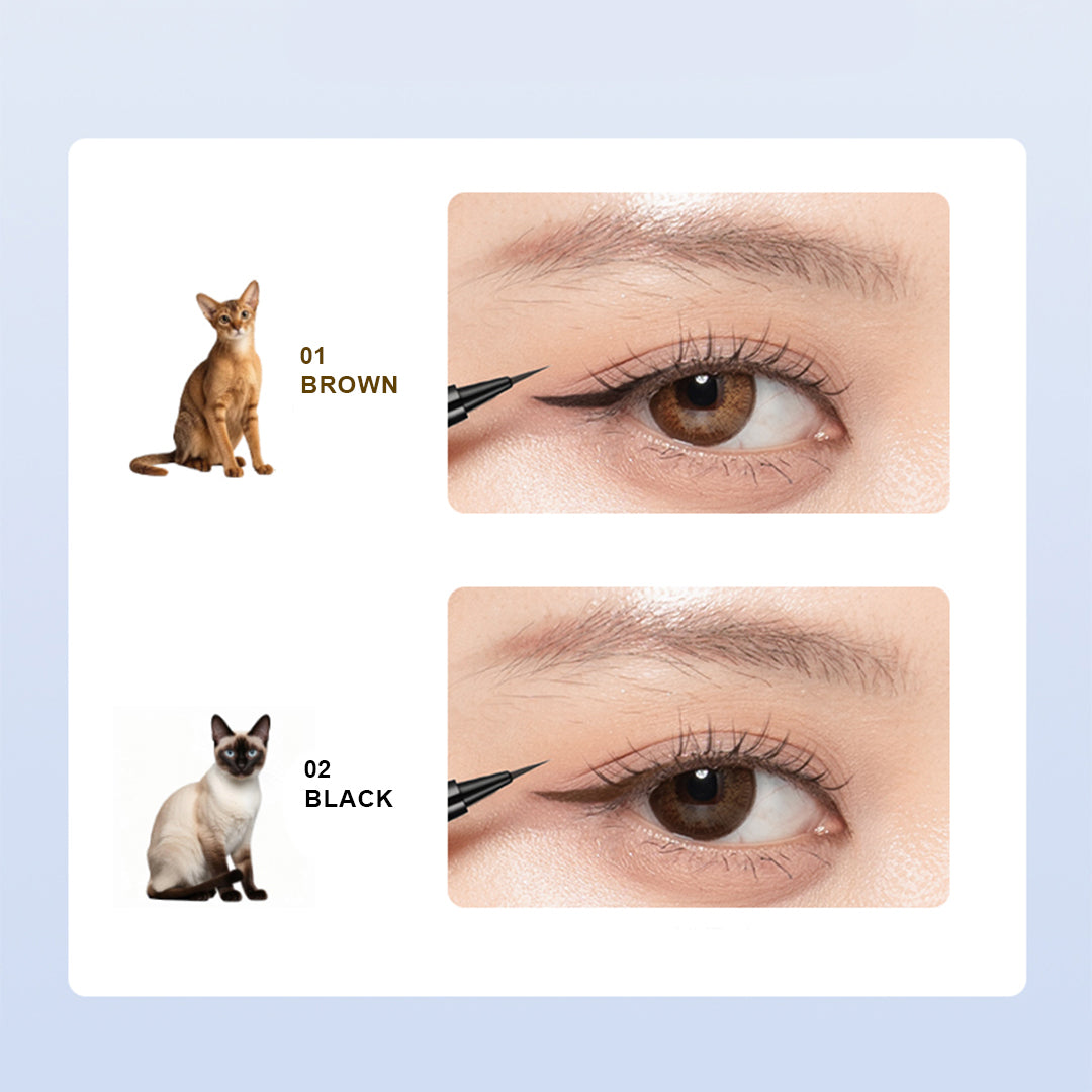 Babrea Extremely Fine Easy To Control Eyeliner 02 Black