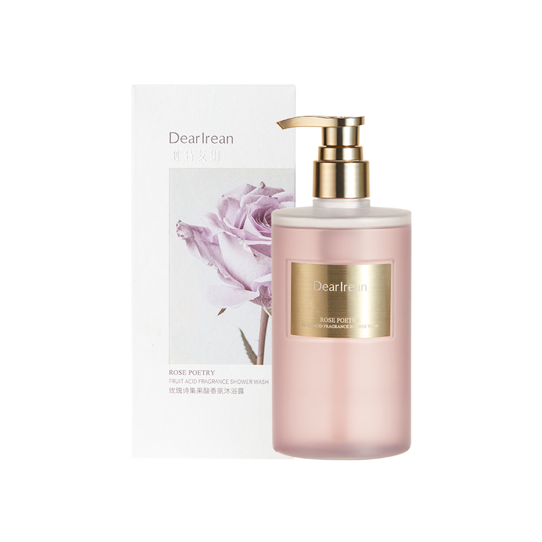 Dearirean Fruit Acid Fragrance Shower Wash 350ml-Rose Poetry