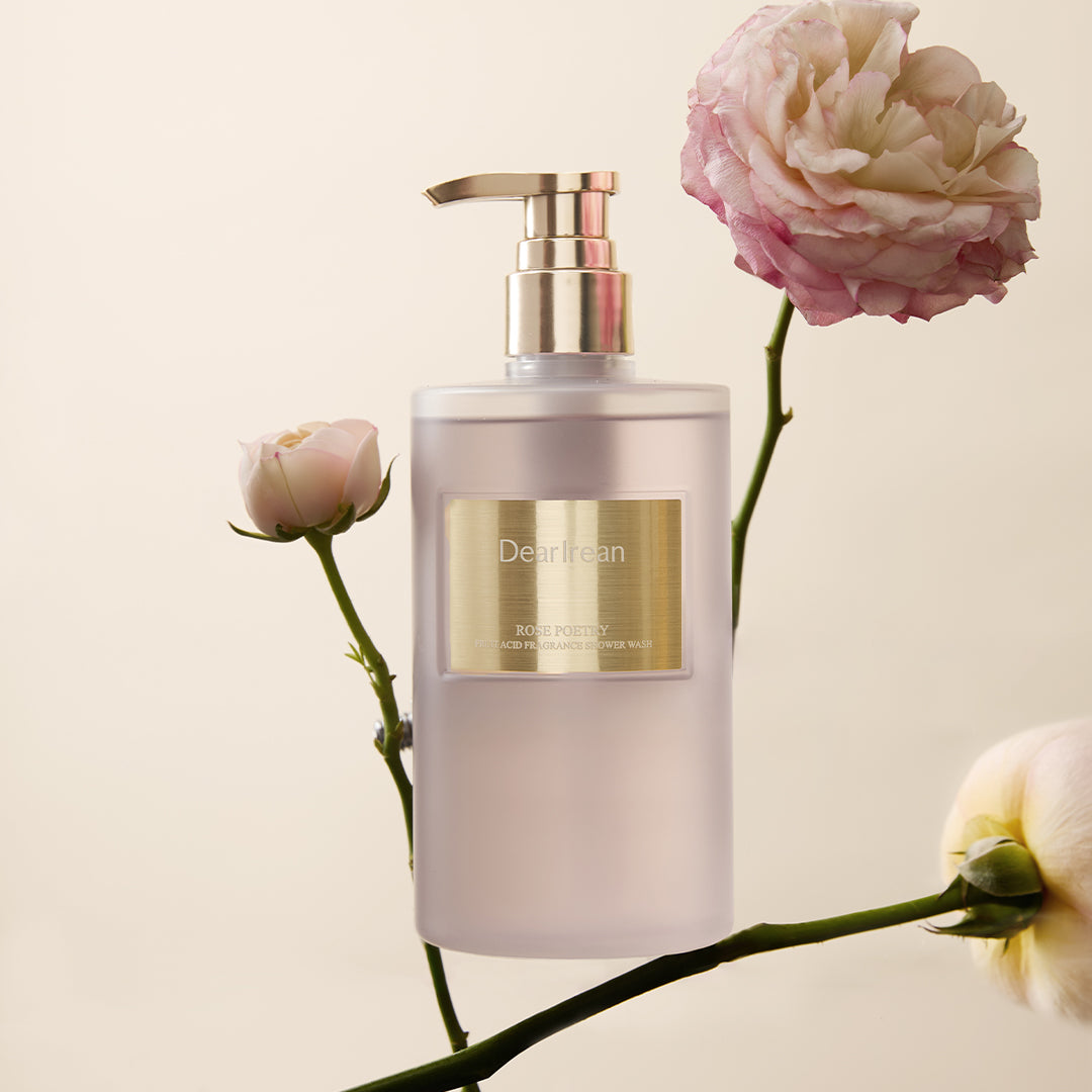 Dearirean Fruit Acid Fragrance Shower Wash 350ml-Rose Poetry
